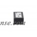 Decmode Traditional 2 X 5 Inch Rectangular Black Polystone Domino   568893718